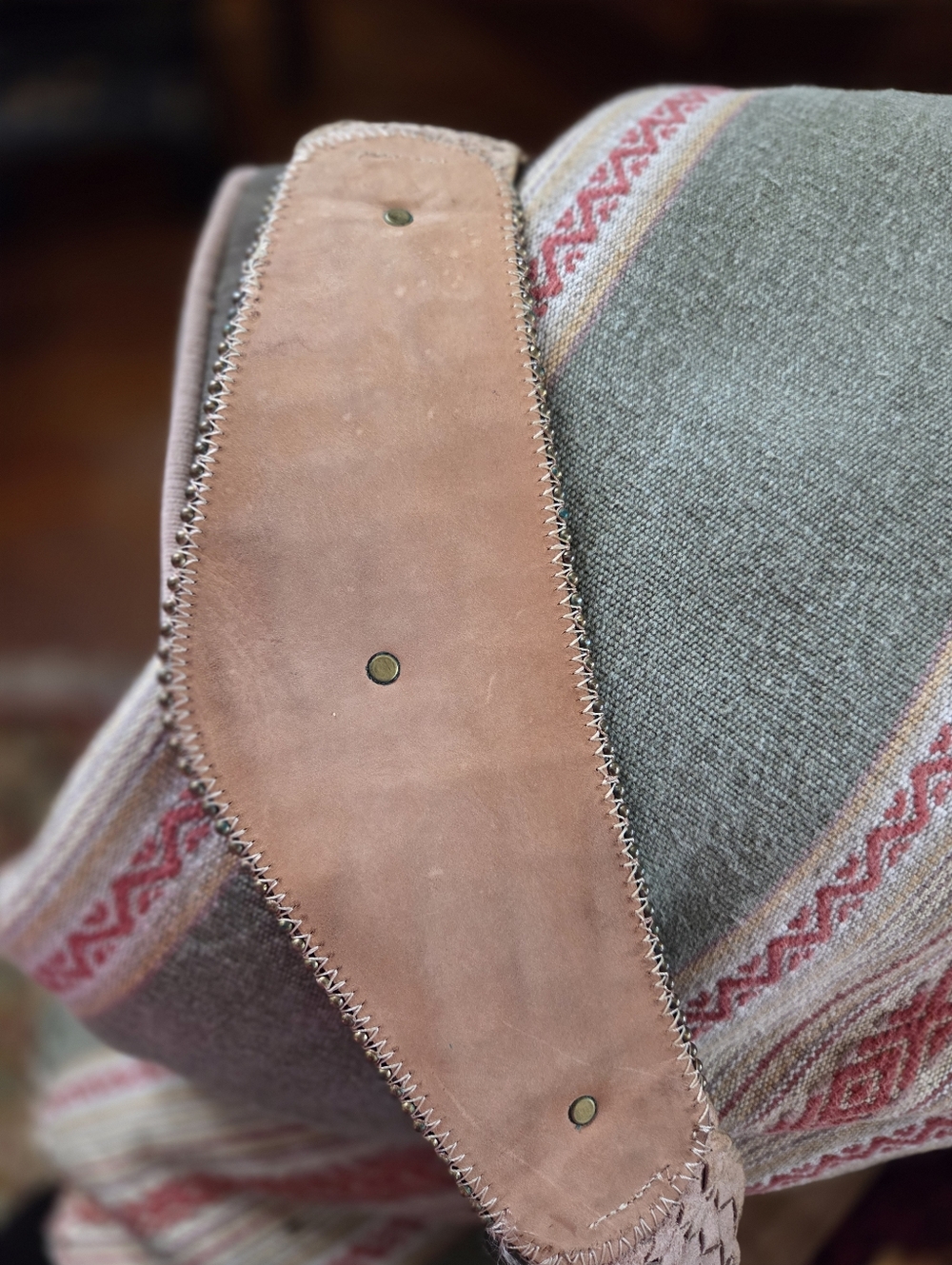 Y2k Streets AHEAD LEATHER Belt With Metal Leopards - Picture 8 of 16